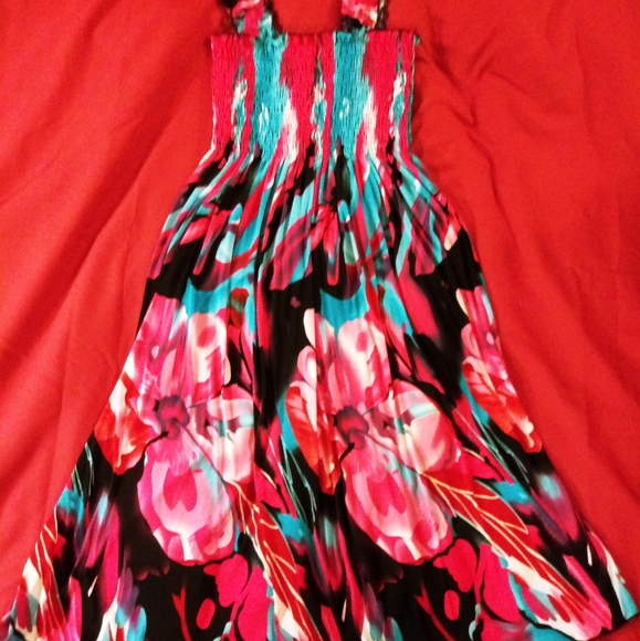 Bright Colorful Sundress - Picture 2 of 2